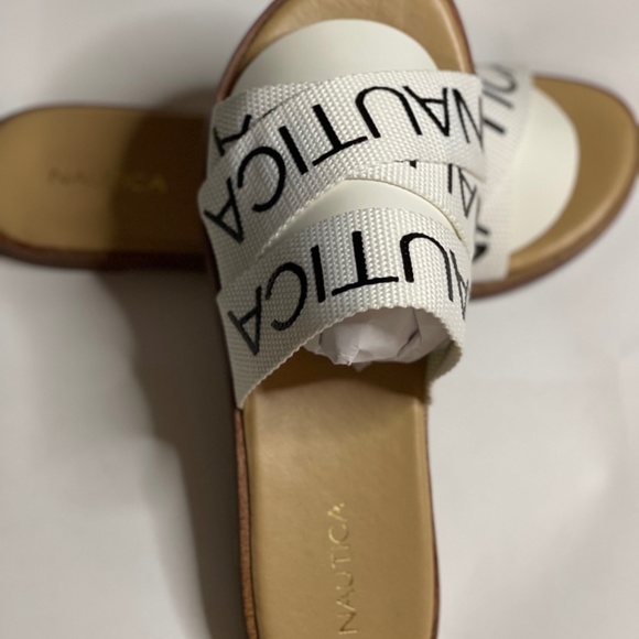 Nautica  flats slip on sandals - Picture 2 of 8